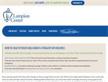 Tablet Screenshot of lampioncenter.com
